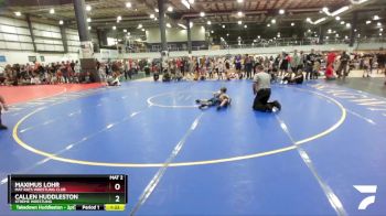 61 lbs Cons. Semi - Callen Huddleston, Xtreme Wrestling vs Maximus Lohr, Mat Rats Wrestling Club