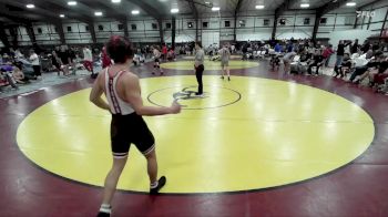 144 lbs Round 2 (8 Team) - Peyton Hogan, Uintah vs Dax Hirschi, Hurricane