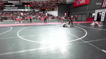 105 lbs Cons. Round 3 - Hadley Timm, Manawa vs Pennelope Dyer, Wisconsin