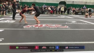 Joao Costa vs Gianna Davila 2026 ADCC New Jersey Open