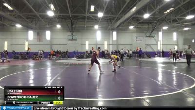 165 lbs Cons. Round 1 - Ray Herd, Augustana (IL) vs Bowen Rothbauer, Augsburg