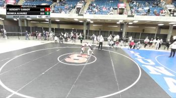 95 lbs Cons. Semi - Serenity Canady, Robinson vs Monica Alvarez, Unattached