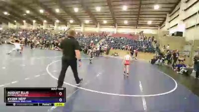 53 lbs Semifinal - August Ellis, Olympus Wrestling vs Kyzer Neff, Timpanogos Wrestling