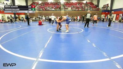 285 lbs Rr Rnd 3 - Mekhi Jackson, Berryhill High School vs Hudson Ballard, Bixby JH Boys