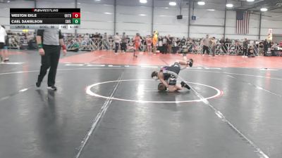 84 lbs Round 4 - 1:30pm Friday - Cael Danielson, Southwest Elite vs Weston Ekle, Untouchables