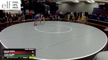 145 lbs. Cons. Round 3 - Lydia Elder, Francis Howell vs Wylie Smith, Odessa