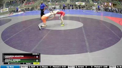 147 lbs Round 2 (4 Team) - Joshua Webber, Yamhill-Carlton vs Camaron Houston, Coquille