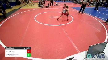 70 lbs Consolation - Derreck Flud, Hilldale Youth Wrestling Club vs Chanlee McKinney, Woodland Wrestling Club