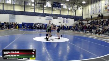 135 lbs Champ. Round 1 - Joseph Eichhorn, Colony High School vs AARON CRANDALL, Kodiak