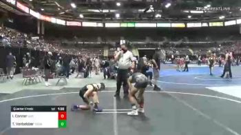 82 lbs Quarterfinal - Isaac Conner, War Hammer vs Tyler Vanbebber, Poway Elite