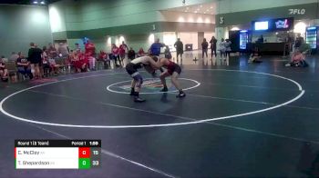 182 lbs Round 1 (6 Team) - Cooper McCloy, Terre Haute Black vs Tucker Shepardson, Montana Sidney