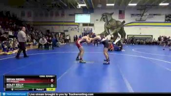 170 lbs Cons. Round 1 - Koley Kelly, Benton Community vs Bryan Riedel, Williamsburg
