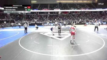 I-124 lbs Champ. Round 1 - Richard King, Clarke vs Benjamin Ruffo, Union Endicott