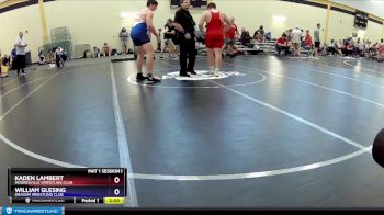 220 lbs Quarterfinal - Kaden Lambert, Mooresville Wrestling Club vs William Glesing, Dragon Wrestling Club