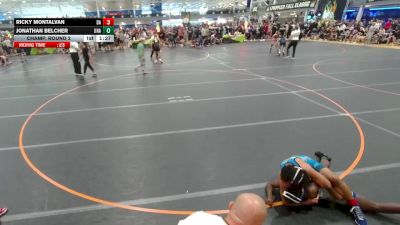 144 lbs Champ. Round 2 - Jonathan Belcher, Unattached vs Ricky Montalvan, Doral Academy
