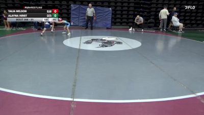 51 lbs Semifinal - Talia Nelson, Olanta vs Alayna Hirst, Catasaqua