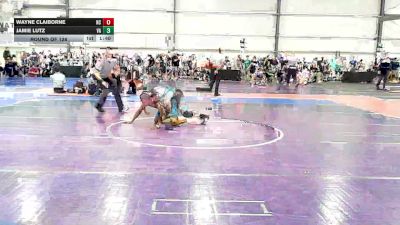 126 lbs Round Of 128 - Wayne Claiborne, NC vs Jamie Lutz, VA