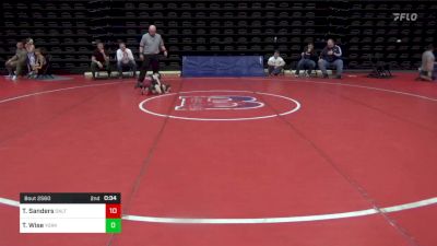 40 lbs Consolation - Trey Sanders, Dalton vs Tyson Wise, York