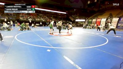 126 Class 3 lbs Champ. Round 1 - Landon Westfall, Kearney vs Gavin Peeler, DeSoto