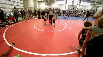 60 lbs Round Of 16 - Weston Gilroy, Henryetta Knights Wrestling Club vs Jaxon Huffman, Tulsa Blue T Panthers