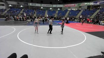 88 lbs Rr Rnd 2 - Andres 'Rambo' Lopez, Nm Gold vs Luke Jennings, Black Fox Wr Ac