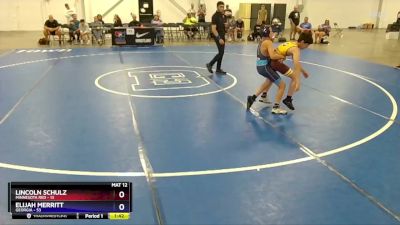 83 lbs Round 1 (8 Team) - Lincoln Schulz, Minnesota Red vs Elijah Merritt, Georgia