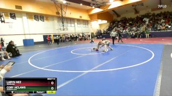 113 lbs Round 1 - Cory McLaws, Joseph City vs Laryn Nez, Winslow