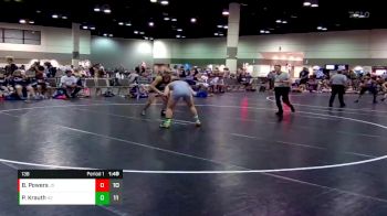 138 lbs Round 1 (16 Team) - Blayne Powers, Intense Wrestling vs Phoenix Krauth, FCA Empowered Blue