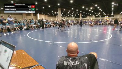 138 lbs Round 4 (6 Team) - AJ DeLacruz, Powerhouse vs Drew Corbin, Funky Boyz