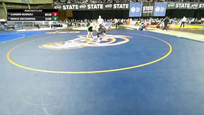 Boys 1A 157 lbs Cons. Round 4 - Carsen Buenzli, Medical Lake vs Reece Decourval, Klahowya