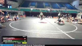 85 lbs Round 1 (3 Team) - Scotty Campbell, Carolina Reapers vs Jonah Finlay, Team Bear Wrestling Club Red