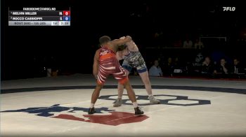 165 lbs 1st Place Match - Melvin Miller, Pennsylvania vs Rocco Cassioppi, Illinois