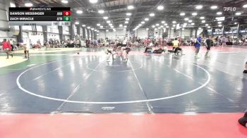 160 lbs Rr Rnd 2 - Dawson Messinger, Journeymen Wrestling Red vs Zach Miracle, Attrition Wrestling Gold