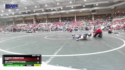 61 lbs Cons. Semi - Kaison Robertson, Derby vs Sir Rymington Davis, Hutchinson