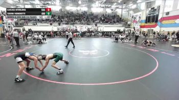 120 lbs Semis & 3rd Wb (16 Team) - Lucas Stirling, Thunder Basin High School vs Tavin Vendetti, Green River