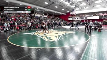 285 lbs Cons. Round 4 - Christopher Smith, Clayton Valley School vs Wallace Moa, Tennyson