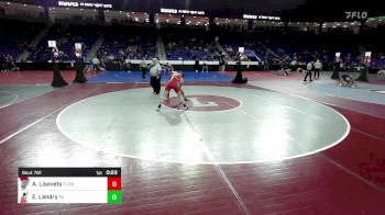 157 lbs Consi Of 32 #1 - Aleksey Lisovets, East Longmeadow vs Evan Landry, Pinkerton Academy