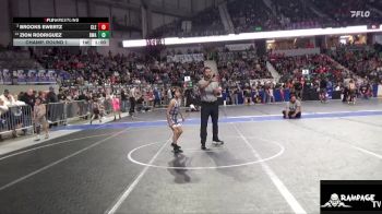 61 lbs Champ. Round 1 - Brooks Ewertz, Clearwater vs Zion Rodriguez, DC Wrestling Acad