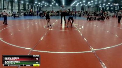 76 lbs Rd# 9- 2:15pm Saturday Final Pool - Blade Pehrson, SELECT, Utah vs Jaisen Sharma, East Coast Elite