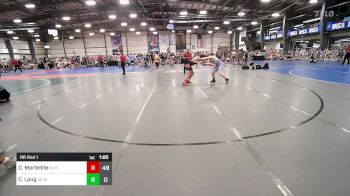 195 lbs Rr Rnd 1 - Dante Mortellite, Elite NJ HSB Red vs Conrad Long, JC Mat Rats