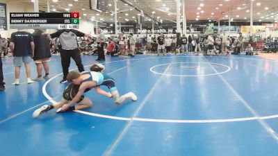 73 lbs Rr Rnd 5 - Elijah Weaver, TNWC - EL vs Denny Daxberger, Steller Trained Cad Bane - EL