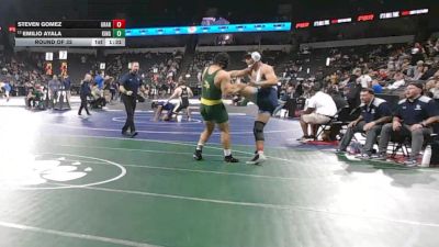 215 lbs Round Of 32 - Steven Gomez, Granite Hills (SD) vs Emilio Ayala, Kingsburg (CS)