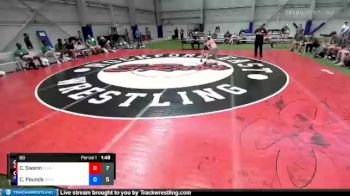 88 lbs Round 1 (8 Team) - Christopher Swann, Georgia Blue vs Connor Pounds, Oklahoma Blue GR