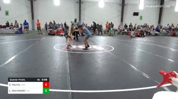 85 lbs Quarterfinal - Corey Harris, Northside vs Leolyn Karnowski, Flint Hills