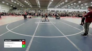 182 lbs Semifinal - Nevin Mattessich, NJ vs Ryder Wilder, GA