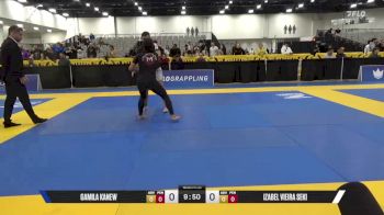 Izabel Vieira Seki vs Gamila Kanew 2025 World IBJJF Jiu-Jitsu No-Gi Championship
