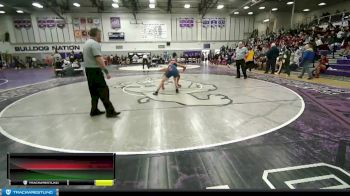 126 lbs Semifinal - Brant Clark, Toppenish vs Leif Holmgren, Ellensburg