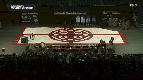 Weatherford HS "Weatherford TX" at 2026 WGI Percussion/Winds World Championships