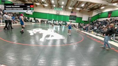 138 lbs Cons. Semi - Mason Christenson, Lovell vs Jaxon Tillotson, Lyman