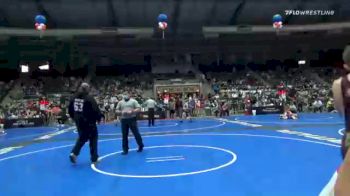 130 lbs Consolation - Carter Green, South Central Punishers vs Cannon Vincent, Ouachita WC